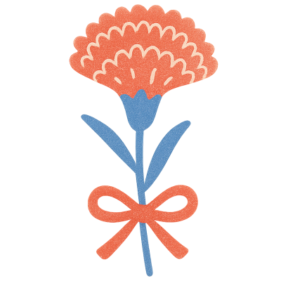 イラスト carnation